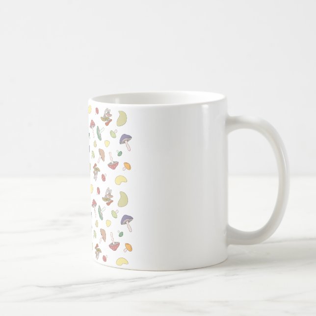 Pilze Pastell Kaffeetasse (Rechts)