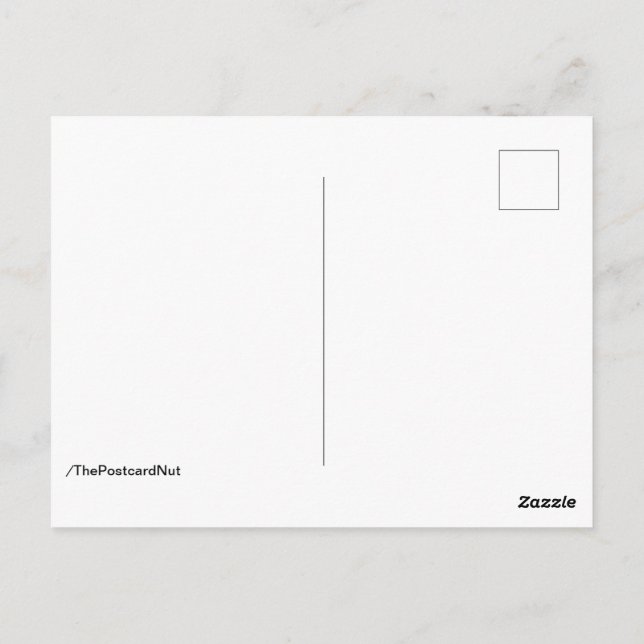 Pilze Postkarte (Rückseite)