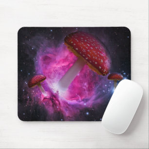 Pilze rocksen durch den Weltraum Mousepad
