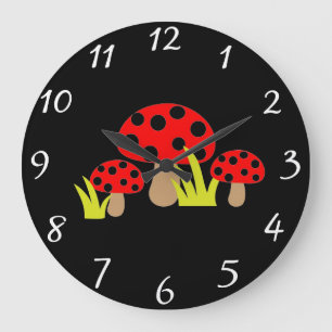 Pilze rund Uhr