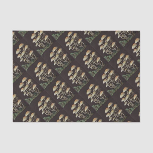 Pilze Seidenpapier (Vorderseite)