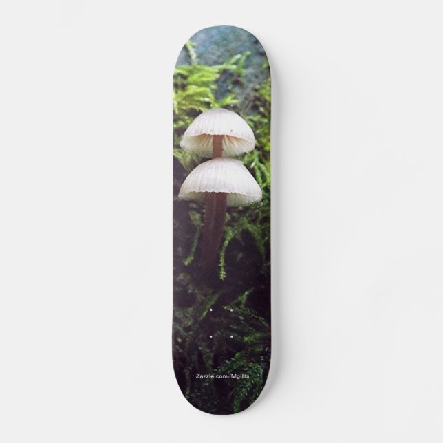 Pilze Skateboard (Vorderseite)