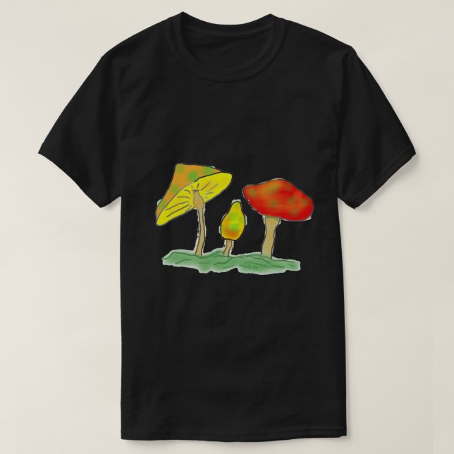 Pilze T-Shirt (Design vorne)