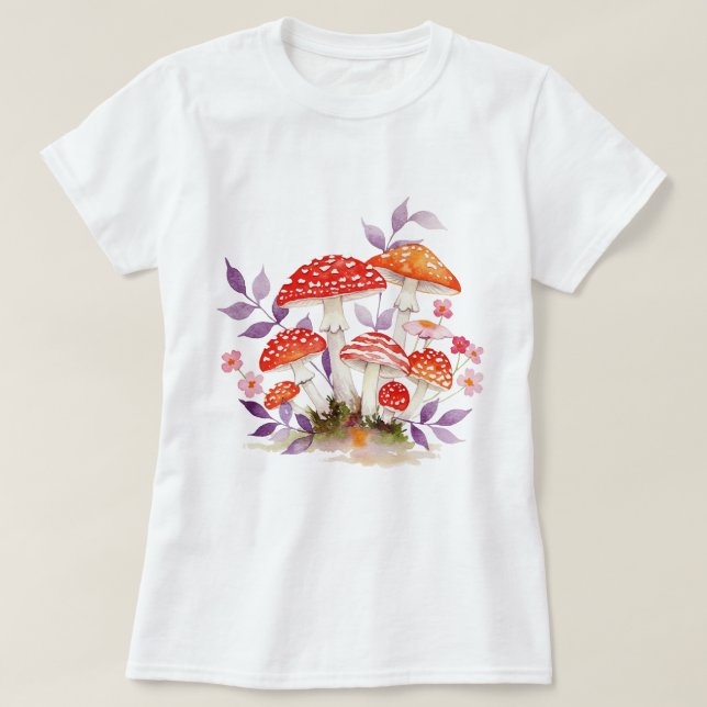 Pilze T-Shirt (Design vorne)