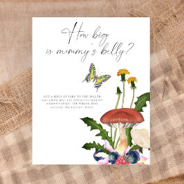 Pilze - wie groß ist das Bauchspiel der Mama? Poster