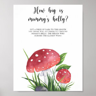 Pilze - wie groß ist Mamas Bauchspiel Poster