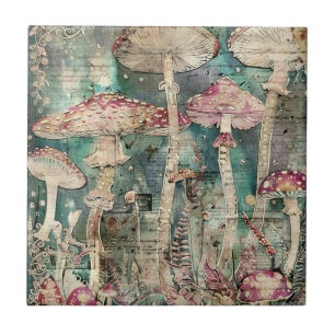 Pilzfliesen, Keramik Fliese