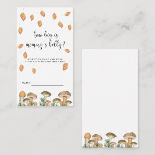 Pilzflora - wie groß ist der Bauch der Mama Begleitkarte