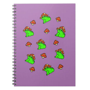 Pilzfrosch Notizblock