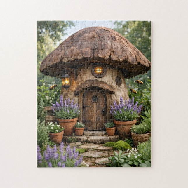 Pilzhaus Puzzle (Vertikal)