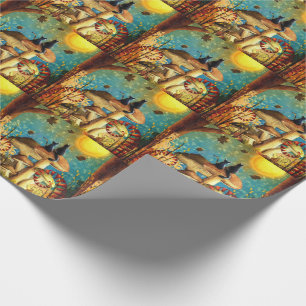 Pilzkatzen Geschenkpapier