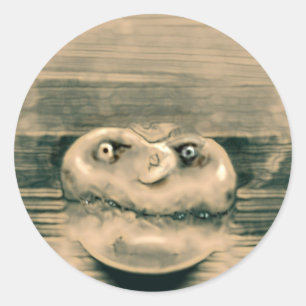 Pilzkopf Runder Aufkleber