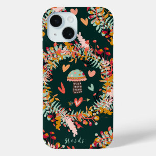 Pilzkränze und Herzen Case-Mate iPhone Hülle