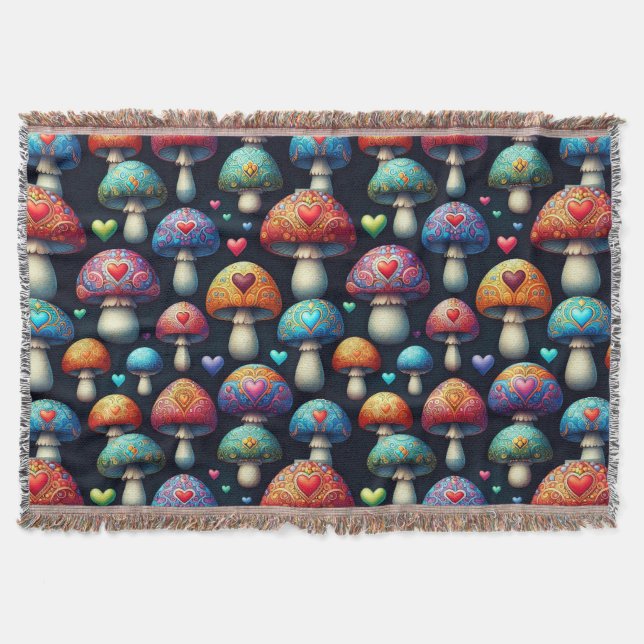 Pilzliebe Decke (Vorderseite)