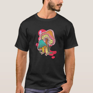 Pilzliebhaber psychedelische Pilz Jagd Veganer Hun T-Shirt