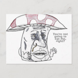 Pilzmann-Therapie Feiertagspostkarte