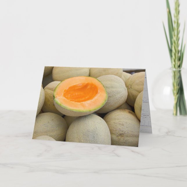 Pilzmelonen Karte (Vorderseite)