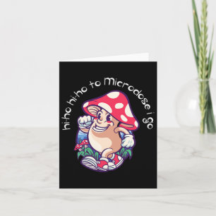 Pilzmikrodosierung Bewusstsein für psychische Gesu Karte