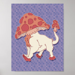 Pilzmonster Poster