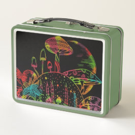 Pilzraum Metall Brotdose