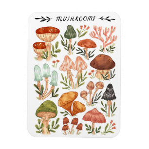 Pilzsaal-Stil Magnet