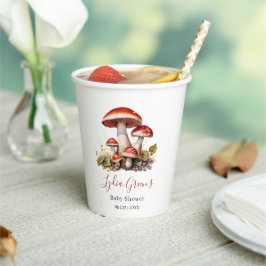 Pilzsäulendusche einladen, Fall Gender-Neutral Pappbecher