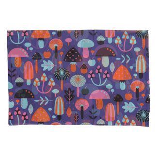 Pilzsorte: Vintage Illustration Kissenbezug