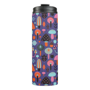 Pilzsorte: Vintage Illustration Thermosbecher