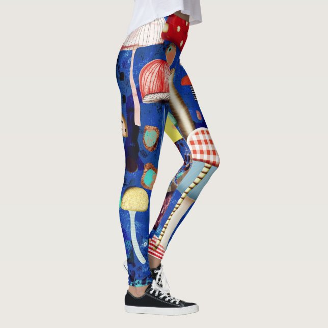 Pilzsportkleidung Leggings (Rechts)