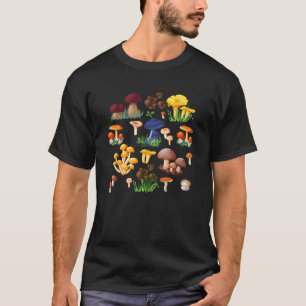 Pilzsuche Morcheln Mykologe Morchel Jagd T-Shirt