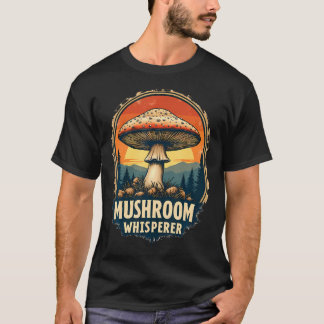 Pilzsuche Mykologie Pilze Morchel T-Shirt