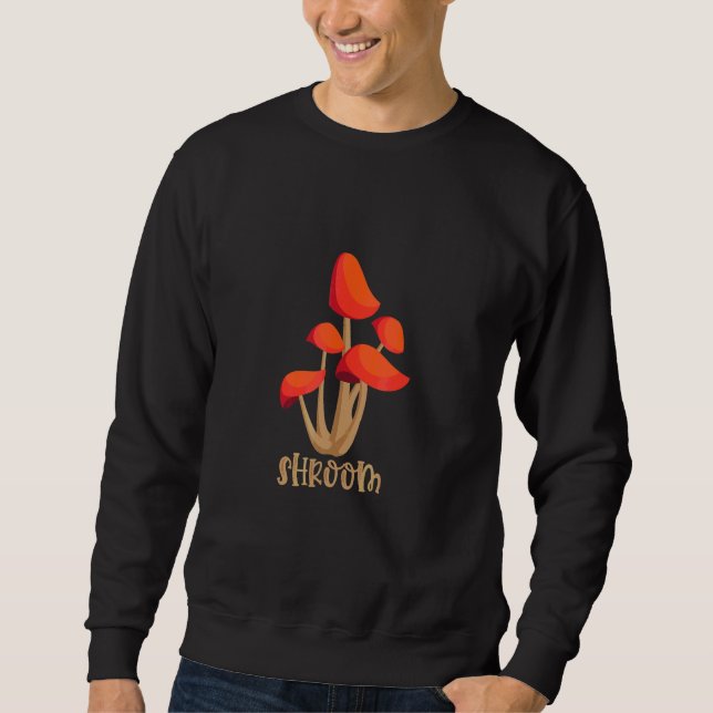 Pilzsuche Pilzsammler Sweatshirt (Vorderseite)