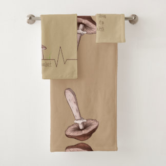 Pilztücher mit einzigartigen Entwürfen Badhandtuch Set