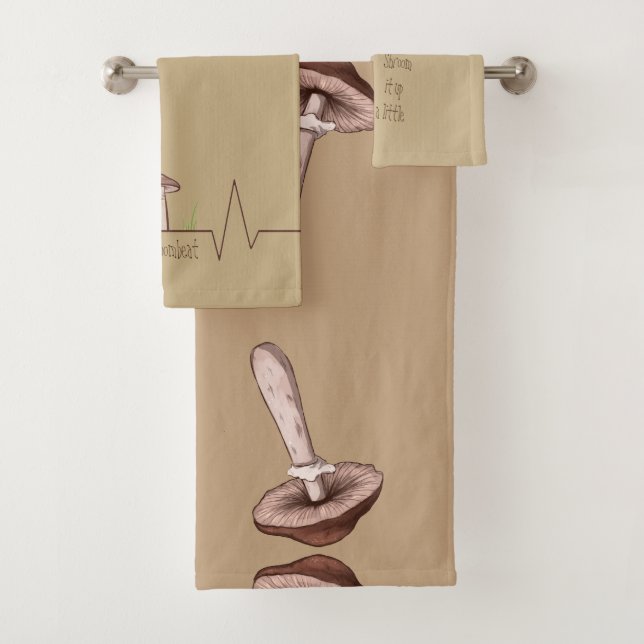 Pilztücher mit einzigartigen Entwürfen Badhandtuch Set (Insitu)