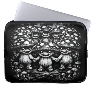 Pilzvolk • Waldkreaturen von BurnsInHell Laptopschutzhülle
