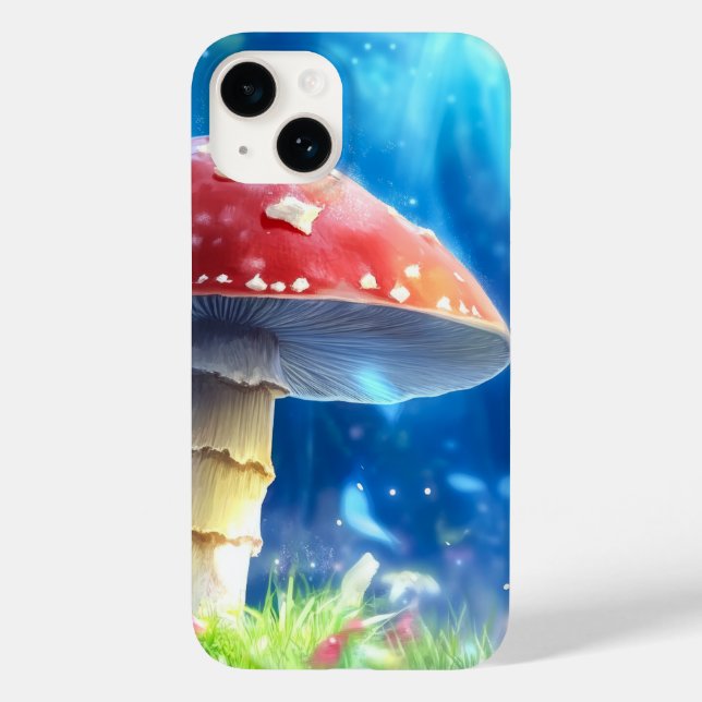 Pilzwald Case-Mate iPhone Hülle (Rückseite)