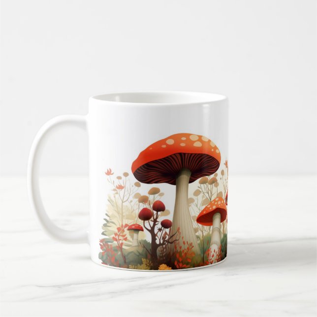 Pilzwald Kaffeetasse (Links)
