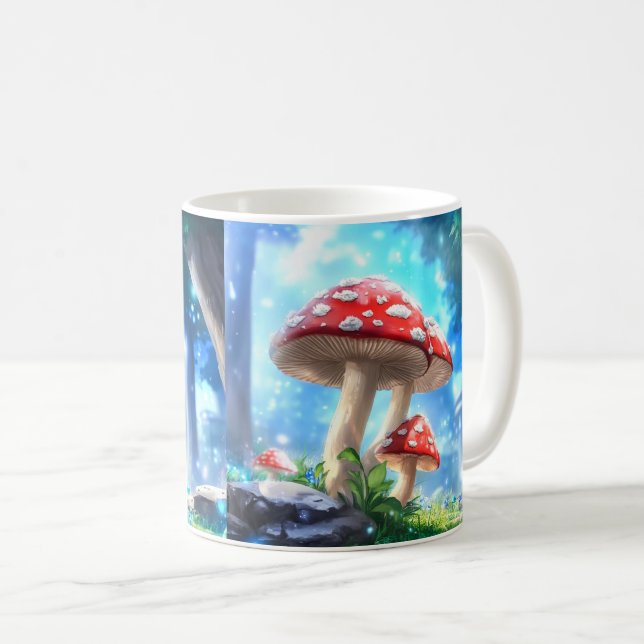 Pilzwald Kaffeetasse (VorderseiteRechts)