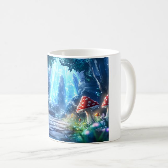 Pilzwald Kaffeetasse (VorderseiteRechts)