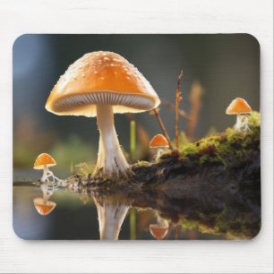 Pilzwald Natur Stille Ruhe Mousepad