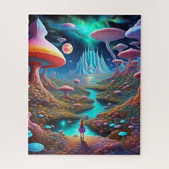 Pilzwald Puzzle (Vertikal)