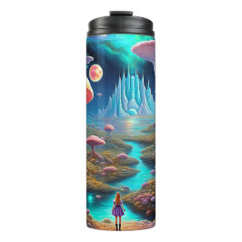 Pilzwald Thermosbecher