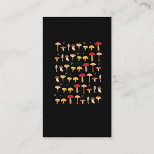 Pilzwaldfliegenblätterpilzkollektor giftig visitenkarte