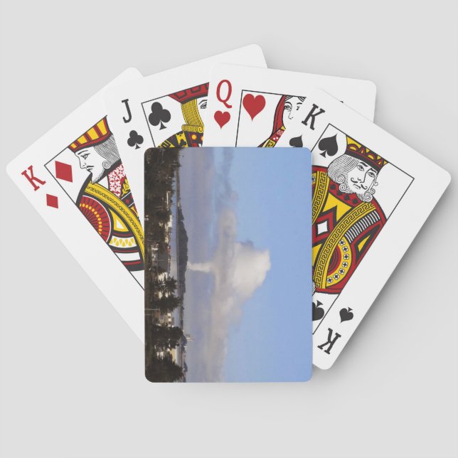 Pilzwolke in Eureka Spielkarten (Rückseite)
