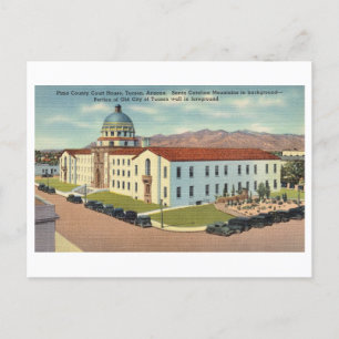 Pima County Court House in Tucson, Arizona, Postkarte