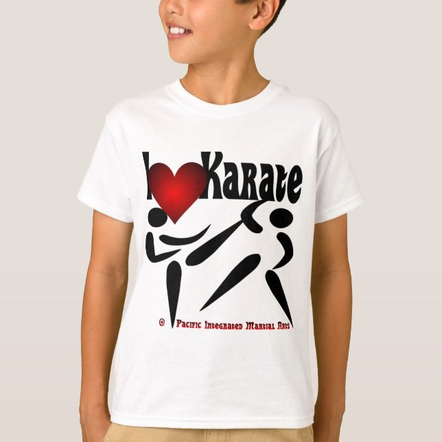 Pima Karate T-Shirt (Vorderseite)