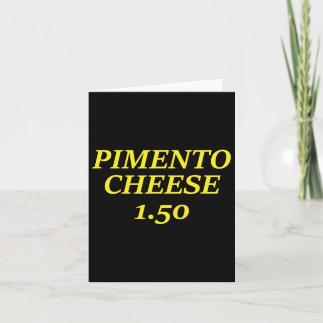 Pimento Cheese Golf Vater Karte (Vorderseite)