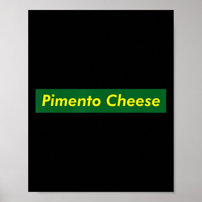 Pimento Cheese Sandwich Funny Golf Tournament Golf Poster (Vorne)