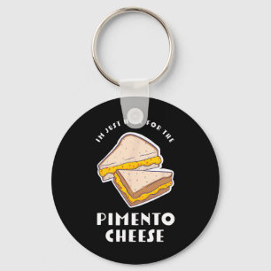Pimento-Käse-Sandwich - Lustige Meister-Golfer Schlüsselanhänger