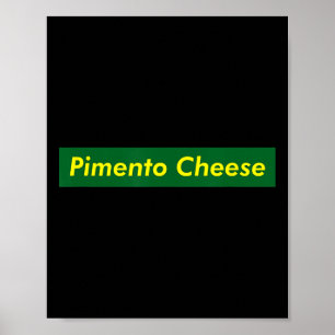 Pimento-Käse-Sandwich Lustiges Golfturnier Golf Poster